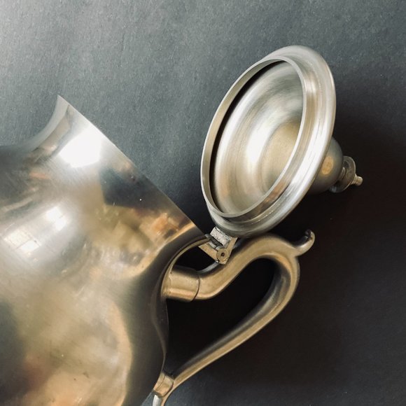 WOODBURY PEWTERERS Pewter Teapot Made for The Henry Ford Museum EUC - Picture 7 of 11